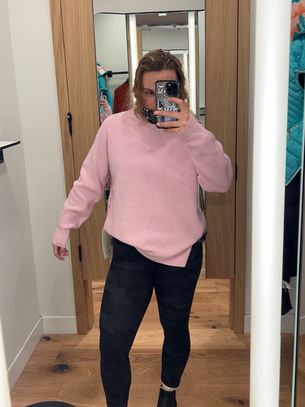 Lulu wool light pink sweater